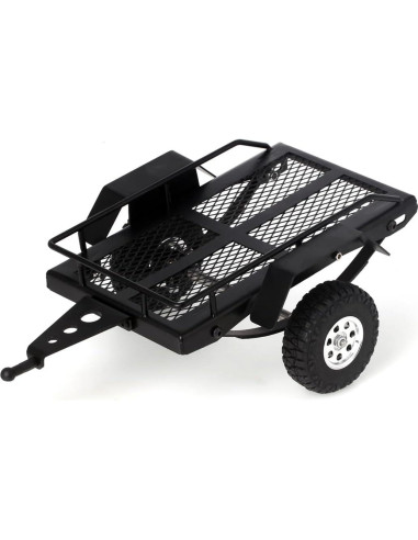 Remolque de Aluminio LCX Racing para Coche RC TRX4M SCX24