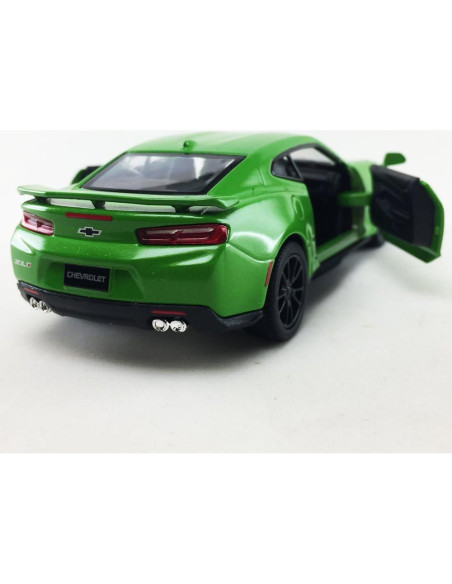Auto DieCast Kinsmart Chevrolet Camaro ZL1 Verde 1:38 Auto DieCast Kinsmart Chevrolet Camaro ZL1 Verde 1:38