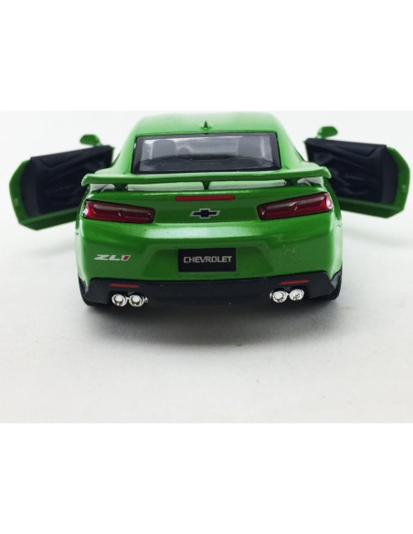 Auto DieCast Kinsmart Chevrolet Camaro ZL1 Verde 1:38 Auto DieCast Kinsmart Chevrolet Camaro ZL1 Verde 1:38
