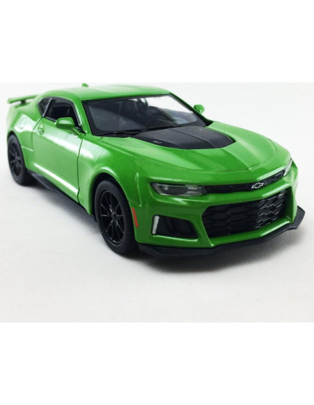 Auto DieCast Kinsmart Chevrolet Camaro ZL1 Verde 1:38 Auto DieCast Kinsmart Chevrolet Camaro ZL1 Verde 1:38