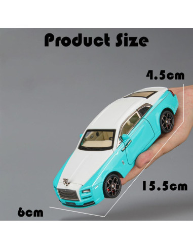 Coche de Juguete Catovie Rolls-Royce Wraith 1:32 con Luz y Sonido