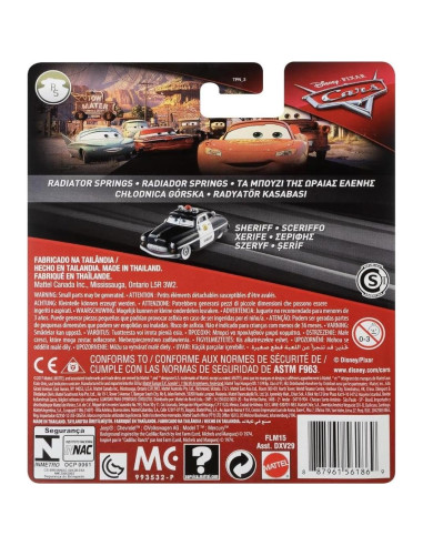 Coche Juguete Disney Cars 3 Mattel Rayo McQueen 1:55