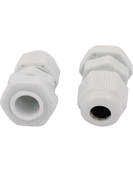 Conector de Cable PG7 Resistente al Agua uxcell 100 Pcs Conector de Cable PG7 Resistente al Agua uxcell 100 Pcs