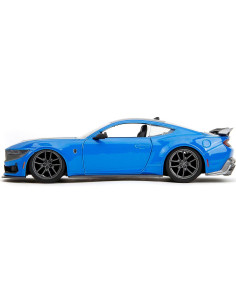 Coche Diecast Jada 35276 Caballo Oscuro 1/24 Azul Metálico 2