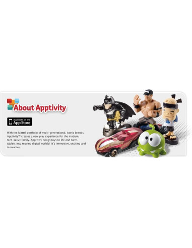 Vehículo Hot Wheels APPtivity Bone Shaker 1:64 para iPad