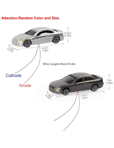 Coches Iluminados 12pcs Escala N evemodel 12V Accesorios