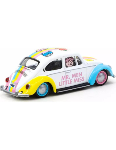 Auto de Juguete Schuco VW Beetle Baja Altura 1:64 Multicolor