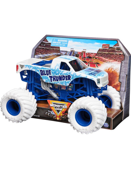 Camión Monstruo Blue Thunder Spin Master 1:24 Die-Cast Camión Monstruo Blue Thunder Spin Master 1:24 Die-Cast