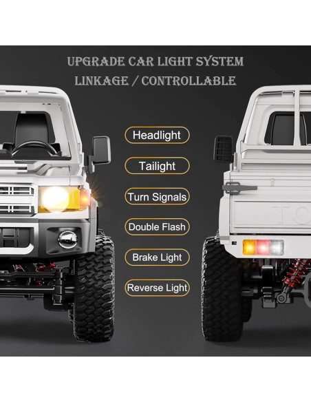 Camión RC 1:12 MN82 Pro 4x4 Toyota LC79 con Luces LED Camión RC 1:12 MN82 Pro 4x4 Toyota LC79 con Luces LED
