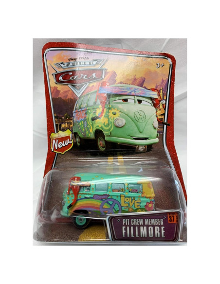 Vehículo Die-Cast Disney Pixar Cars Fillmore 1:55 Vehículo Die-Cast Disney Pixar Cars Fillmore 1:55