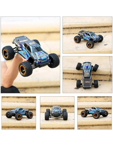 GoolRC Coche RC 1:16 4WD 45KM/H Todo Terreno Azul GoolRC Coche RC 1:16 4WD 45KM/H Todo Terreno Azul