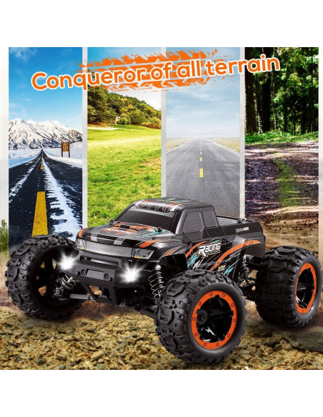 GoolRC Coche RC 1:16 4WD 45KM/H Todo Terreno Azul GoolRC Coche RC 1:16 4WD 45KM/H Todo Terreno Azul