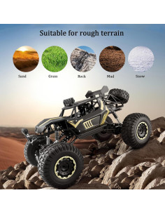 Coche RC Todo Terreno SREJNGL 1:8 3.06kg 50cm Escalada 2