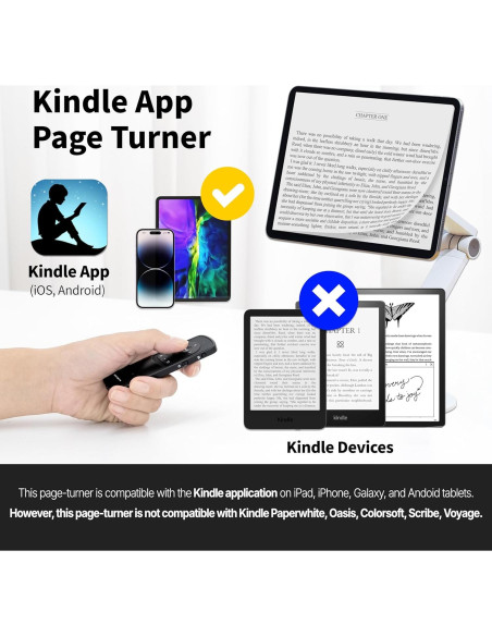 Control Remoto Bluetooth MITER BTR02 para e-Reader y TikTok Control Remoto Bluetooth MITER BTR02 para e-Reader y TikTok