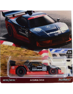 Hot Wheels Acura NSX 1:64 Negro/Rojo Colección Premium 2