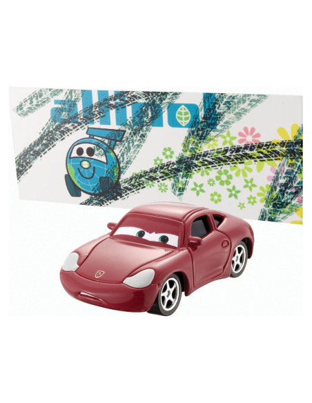 Vehículo de metal Porsche Disney Pixar Cars Allinol 1:55 Vehículo de metal Porsche Disney Pixar Cars Allinol 1:55