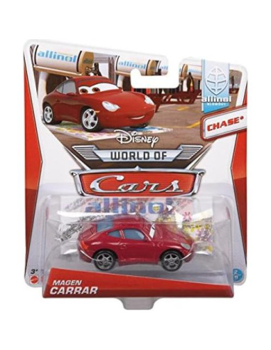 Vehículo de metal Porsche Disney Pixar Cars Allinol 1:55