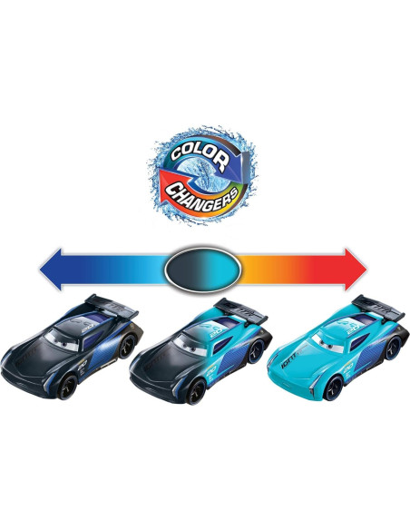 Vehículo Cambiador de Color Disney Pixar Cars Jackson Storm 1:55 Vehículo Cambiador de Color Disney Pixar Cars Jackson Storm 1:55
