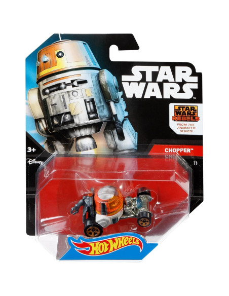 Auto de Colección Hot Wheels Star Wars Chopper 1:64 Auto de Colección Hot Wheels Star Wars Chopper 1:64