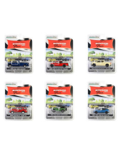 Conjunto de 6 Coches de Colección Greenlight 68050SET 1:64