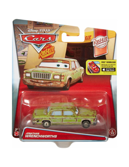 Vehículo Diecast Disney Pixar Cars Jonathan Wrenchworths 1:55 Vehículo Diecast Disney Pixar Cars Jonathan Wrenchworths 1:55