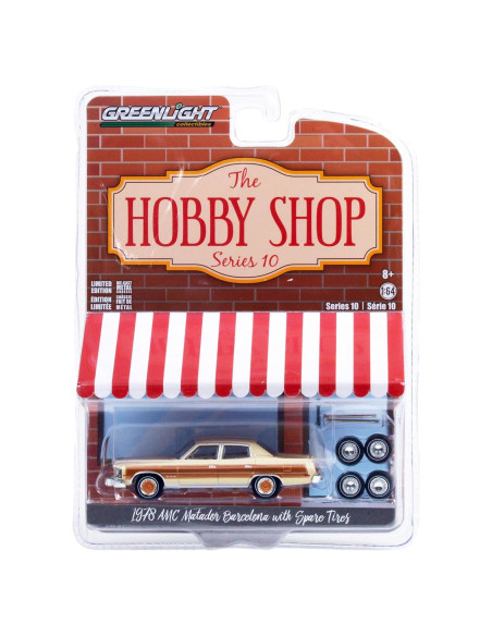 Coche Diecast 1978 AMC Matador Barcelona Greenlight 1/64 Coche Diecast 1978 AMC Matador Barcelona Greenlight 1/64
