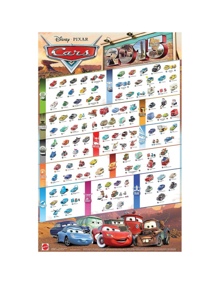 Vehículo de metal fundido Disney Pixar Cars Miguel Camino 1:55 Vehículo de metal fundido Disney Pixar Cars Miguel Camino 1:55