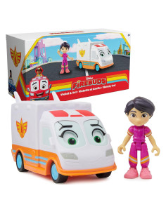 Figura de Acción Ambulancia Axl y Violet Disney Firebuds