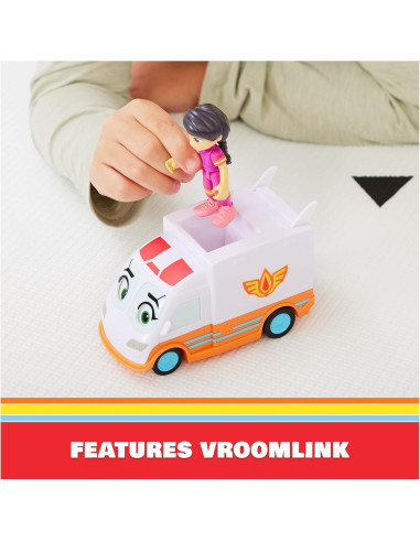 Figura de Acción Ambulancia Axl y Violet Disney Firebuds