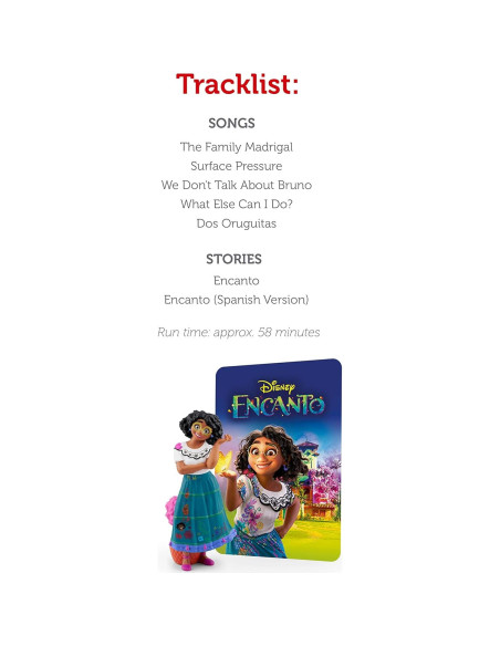 Figurita Tonies Mirabel Disney Encanto 58 min audio 3+ Figurita Tonies Mirabel Disney Encanto 58 min audio 3+