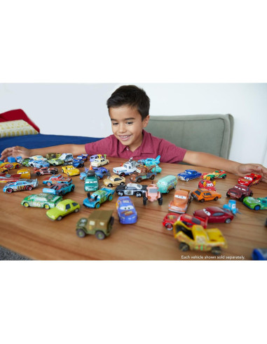 Vehículo Juguete Disney Cars Miss Fritter 1:55 Mattel