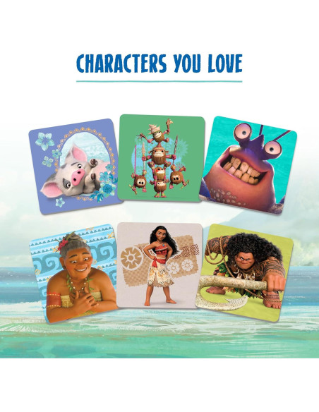 Juego de Emparejamiento Disney Moana Wonder Forge 3-5 Años Juego de Emparejamiento Disney Moana Wonder Forge 3-5 Años