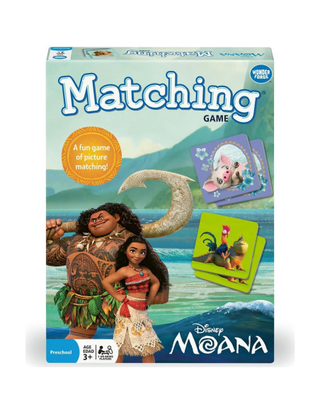 Juego de Emparejamiento Disney Moana Wonder Forge 3-5 Años Juego de Emparejamiento Disney Moana Wonder Forge 3-5 Años