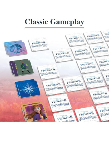 Juego de Memoria Frozen 2 Ravensburger 3+ Años - Juguete Educativo