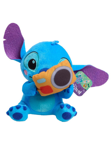Peluche Disney Stitch con Cámara Just Play 17.78 cm