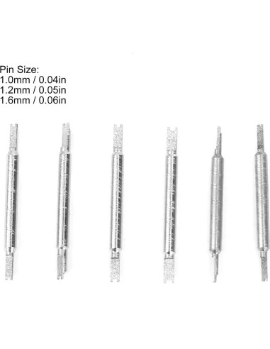 Conjunto de Pinzas para Reloj Walfront - 8 Puntas de Acero Inoxidable