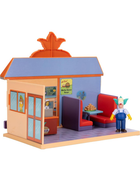 Diorama Krusty Burger Los Simpsons JAKKS 26.67x18.42 cm Diorama Krusty Burger Los Simpsons JAKKS 26.67x18.42 cm