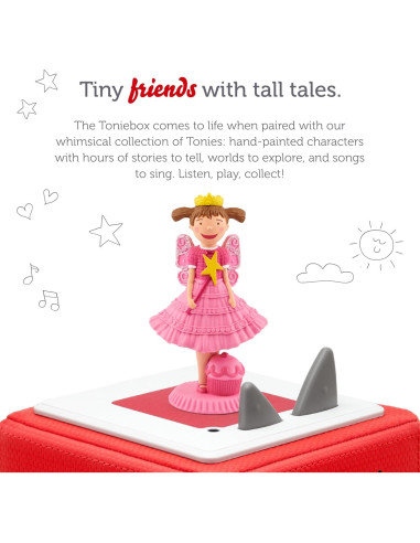 Figura de Audio Pinkalicious Tonies con 8 Historias - 60 min