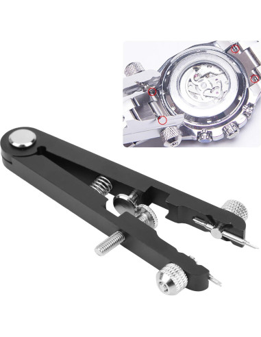 Conjunto de Pinzas para Reloj Walfront - 8 Puntas de Acero Inoxidable