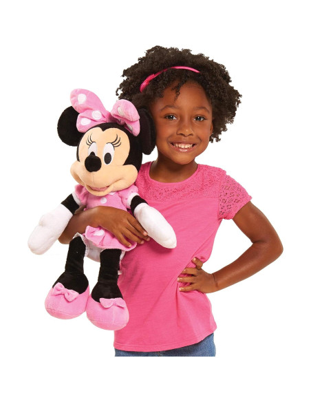 Peluche Minnie Mouse Just Play 48 cm para Niños 2+ Peluche Minnie Mouse Just Play 48 cm para Niños 2+