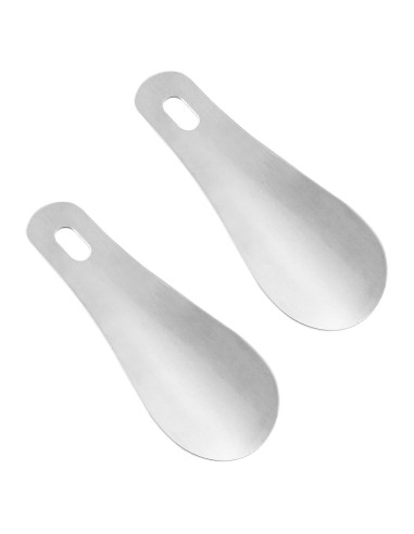 Cuchara para Zapatos Auvotuis Acero Inoxidable 10 cm - 2 Pcs