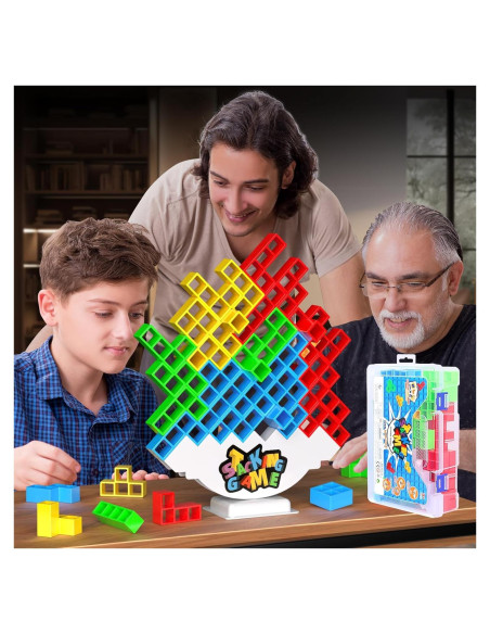 Juego de Apilamiento 48PCS BBnote para 2 Jugadores Juego de Apilamiento 48PCS BBnote para 2 Jugadores