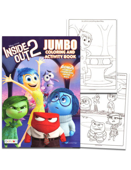 Conjunto de Libros para Colorear Disney Pixar - 4 Títulos + Stickers Conjunto de Libros para Colorear Disney Pixar - 4 Títulos + Stickers