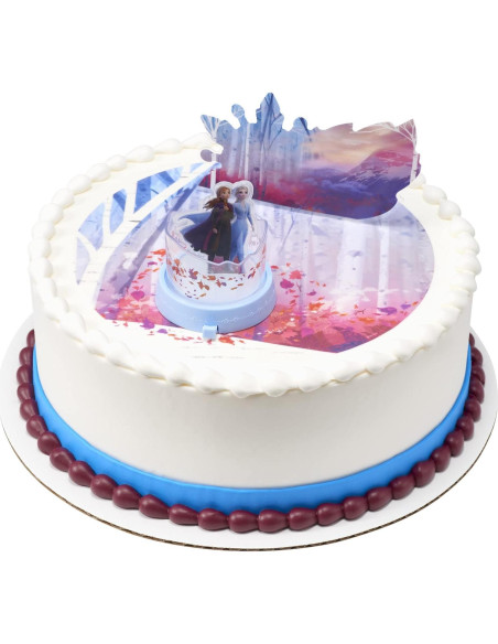 DecoSet Disney Frozen 2 - Adorno de Tarta Elsa y Anna DecoSet Disney Frozen 2 - Adorno de Tarta Elsa y Anna