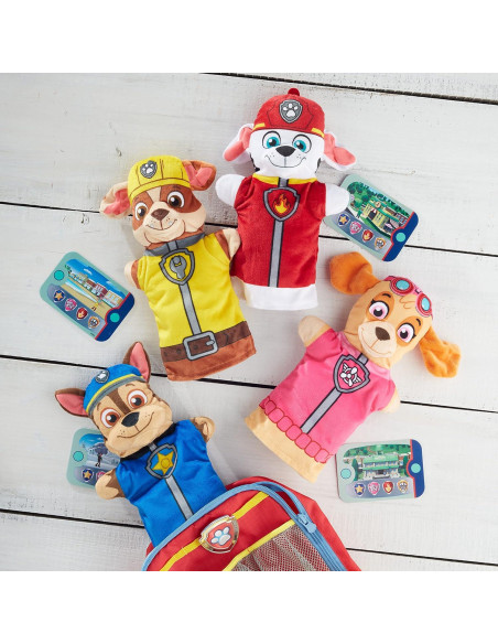 Títeres de Mano PAW Patrol Melissa & Doug - 4 Piezas Títeres de Mano PAW Patrol Melissa & Doug - 4 Piezas