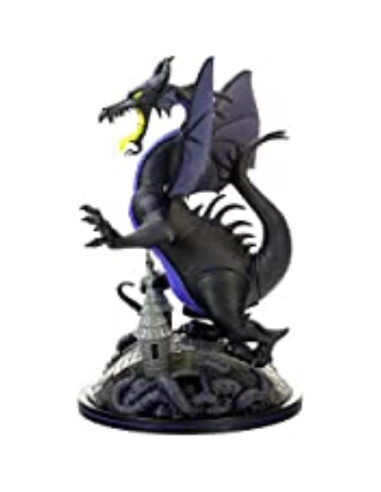 Diorama Q-FIG Max Dragón Maleficent Disney 30.73x16cm