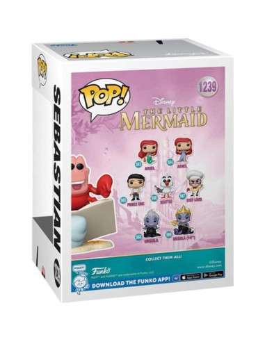 Figura Funko Pop! Disney La Sirenita Sebastián 28 cm