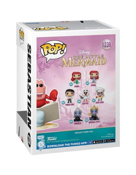 Figura Funko Pop! Disney La Sirenita Sebastián 28 cm Figura Funko Pop! Disney La Sirenita Sebastián 28 cm