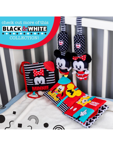 Juguete de Caja de Tejidos Disney Baby Mickey y Minnie 0-3 años Juguete de Caja de Tejidos Disney Baby Mickey y Minnie 0-3 años