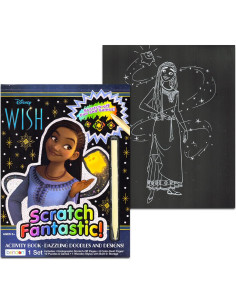 Set de Libros de Rascar Disney para Niños - Frozen, Vampirina y Shimmer 2